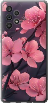 Силіконовий чохол 'Пурпурова сакура' для Samsung A73 A736B 6075u-2586-71694 фото