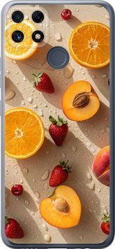 Силиконовый чехол 'Фрукты 3' для Realme C25s 6703u-3679-71694 фото