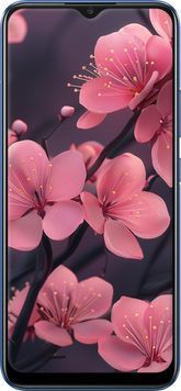Силиконовый чехол 'Пурпурная сакура' для Realme 7i 6075u-2486-71694 фото