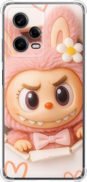 Силіконовий протиударний с посиленими кутами чохол 'Лабубу 2' для Xiaomi Redmi Note 12 Pro 5G 6710sp-2932-71694 фото