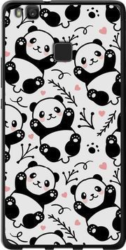 2D пластиковий чохол 'Панди' для Huawei P9 Lite 4318t-298-71694 фото