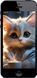 Силиконовый чехол 'White cat' для iPhone 5s 5646u-21-71694 фото 2