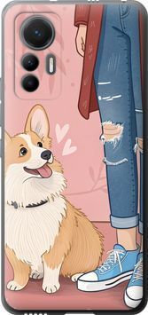 Силиконовый чехол 'Корги 3' для Xiaomi 12 Lite 6707u-2579-71694 фото