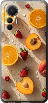 Силиконовый чехол 'Фрукты 3' для Xiaomi 12 Lite 6703u-2579-71694 фото