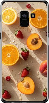 2D пластиковий чохол 'Фрукти 3' для Samsung A8 Plus 2018 A730F 6703t-1345-71694 фото