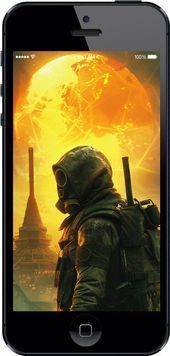 Силиконовый чехол 'Сталкер' для iPhone SE 6182u-214-71694 фото