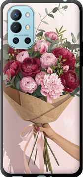 TPU чехол 'Пионы 1' для OnePlus 9R 6705b-2326-71694 фото