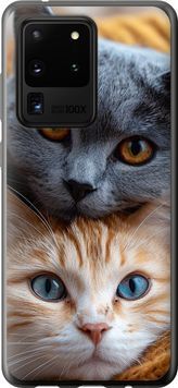 Силіконовий чохол 'Котята' для Samsung S20 Ultra 6177u-1831-71694 фото