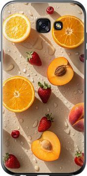 2D пластиковый чехол 'Фрукты 3' для Samsung A7 (2017) 6703t-445-71694 фото