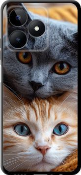 TPU чехол 'Котики' для Realme C51 6177b-3467-71694 фото