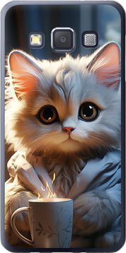 2D пластиковий чохол 'Білий кіт' для Samsung A3 A300H 5646t-72-71694 фото