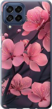 Силіконовий чохол 'Пурпурова сакура' для Samsung M53 M536B 6075u-2608-71694 фото