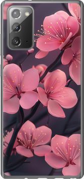 Силіконовий чохол 'Пурпурова сакура' для Samsung Note 20 6075u-2036-71694 фото
