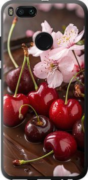 Силіконовий чохол 'Вишня у шоколаді' для Xiaomi Mi A1 6698u-1132-71694 фото