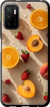 TPU чехол 'Фрукты 3' для Xiaomi Poco M3 Pro 6703b-2369-71694 фото