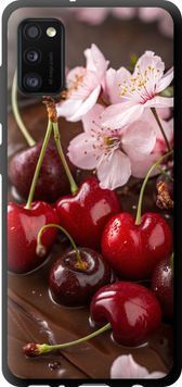 TPU чохол 'Вишня у шоколаді' для Samsung A41 A415F 6698b-1886-71694 фото