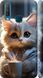 3D пластиковий матовий чохол 'Білий кіт' для Vivo Y17 5646m-1447-71694 фото