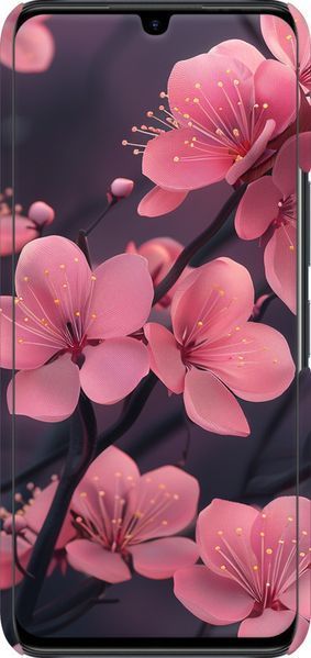 3D пластиковий матовий чохол 'Пурпурова сакура' для Infinix Note 11 6075m-2754-71694 фото