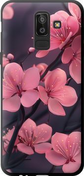 TPU чохол 'Пурпурова сакура' для Samsung J8 2018 6075b-1511-71694 фото