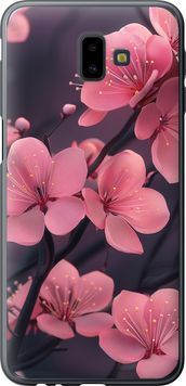 2D пластиковий чохол 'Пурпурова сакура' для Samsung J6 Plus 2018 6075t-1586-71694 фото
