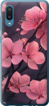 Силіконовий чохол 'Пурпурова сакура' для Samsung A02 A022G 6075u-2260-71694 фото