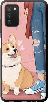 TPU чохол 'Корги 3' для Samsung A03s A037F 6707b-2381-71694 фото