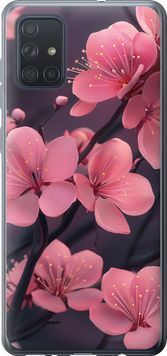 2D пластиковий чохол 'Пурпурова сакура' для Samsung A71 2020 A715F 6075t-1826-71694 фото