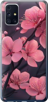 Силіконовий чохол 'Пурпурова сакура' для Samsung M31s M317F 6075u-2055-71694 фото