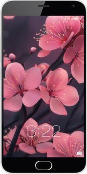 2D пластиковий чохол 'Пурпурова сакура' для Meizu M2 Note 6075t-94-71694 фото