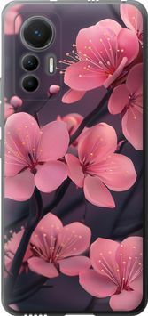 Силиконовый чехол 'Пурпурная сакура' для Xiaomi 12 Lite 6075u-2579-71694 фото