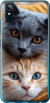 Силиконовый чехол 'Котики' для Vivo Y91C 6177u-1762-71694 фото