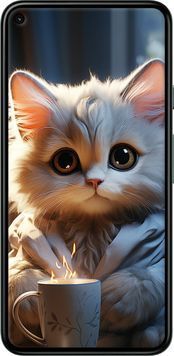 Силиконовый чехол 'White cat' для Google Pixel 5 5646u-2044-71694 фото