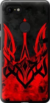 2D пластиковый чехол 'Герб Украины v2' для Google Pixel 3 XL 5312t-1523-71694 фото