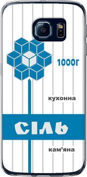 Силіконовий чохол 'Сіль UA' для Samsung S6 Edge G925F 5625u-83-71694 фото