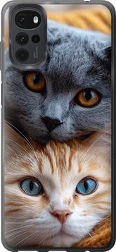 Силиконовый чехол 'Котики' для Motorola G22 6177u-2681-71694 фото