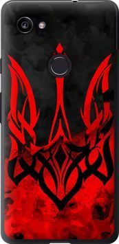 2D пластиковый чехол 'Герб Украины v2' для Google PixeL 2 XL 5312t-1643-71694 фото