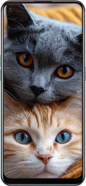 2D пластиковий чохол 'Котята' для Oppo A94 6177t-2287-71694 фото