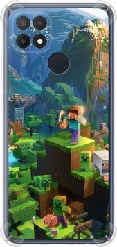 Силикон с усиленными углами чехол 'Пиксельный Квест' для Oppo A15 6191sp-2119-71694 фото
