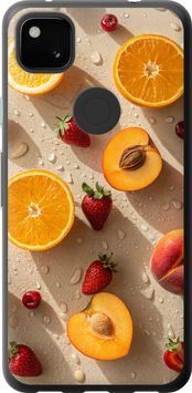 Силіконовий чохол 'Фрукти 3' для Google Pixel 4A 6703u-1935-71694 фото