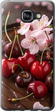 Силіконовий чохол 'Вишня у шоколаді' для Samsung A5 (2016) A510F 6698u-158-71694 фото