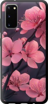 TPU чохол 'Пурпурова сакура' для Samsung S20 6075b-1824-71694 фото