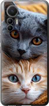 Силиконовый чехол 'Котики' для Xiaomi 12 Lite 6177u-2579-71694 фото