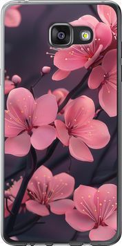 2D пластиковий чохол 'Пурпурова сакура' для Samsung A7 (2016) A710F 6075t-121-71694 фото