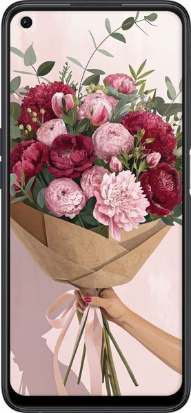 TPU чохол 'Півонії 1' для Oppo A96 6705b-2598-71694 фото