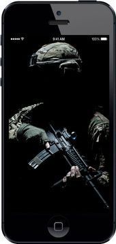Силиконовый чехол 'Защитник v3' для iPhone SE 5226u-214-71694 фото