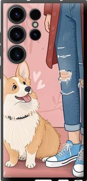 TPU чохол 'Корги 3' для Samsung S23 Ultra 6707b-2906-71694 фото