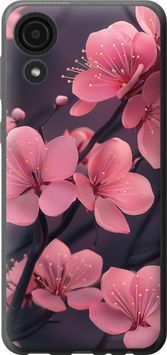 Силіконовий чохол 'Пурпурова сакура' для Samsung A03 Core A032F 6075u-2539-71694 фото