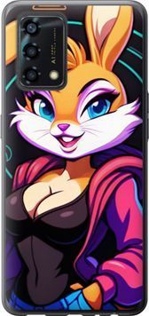Силіконовий чохол 'Зайчиха' для Oppo A95 6659u-2345-71694 фото