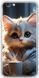 Силикон с усиленными углами чехол 'White cat' для iPhone 6s Plus 5646sp-91-71694 фото