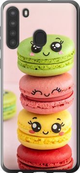 Силіконовий чохол 'Печиво' для Samsung A21 6693u-1841-71694 фото